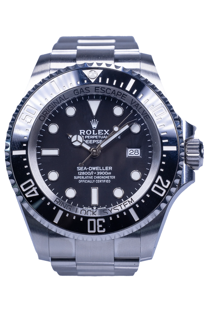 Rolex Sea-Dweller Deepsea 126660 – schwarzes Zifferblatt, Stahlgehäuse und Stahlband Rolex Sea-Dweller Deepsea Ref. 126660