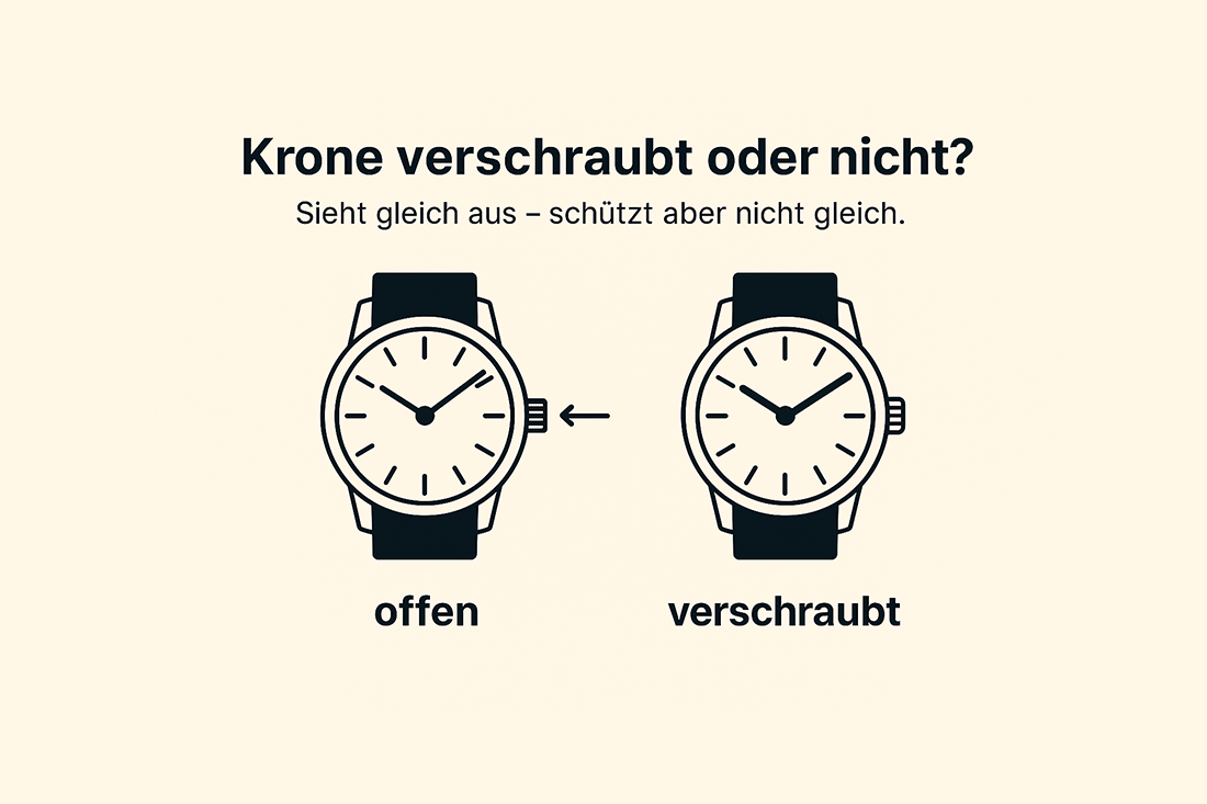 Krone verschraubt oder nicht? Der kleine Unterschied bei großer Wirkung