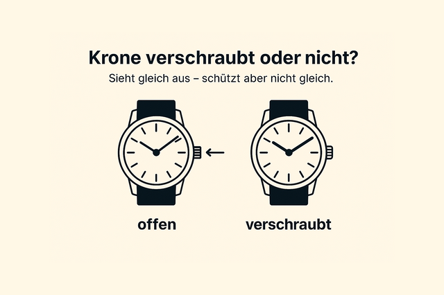 Krone verschraubt oder nicht? Der kleine Unterschied bei großer Wirkung