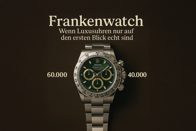 Frankenwatches: Wenn Luxusuhren nur auf den ersten Blick echt sind