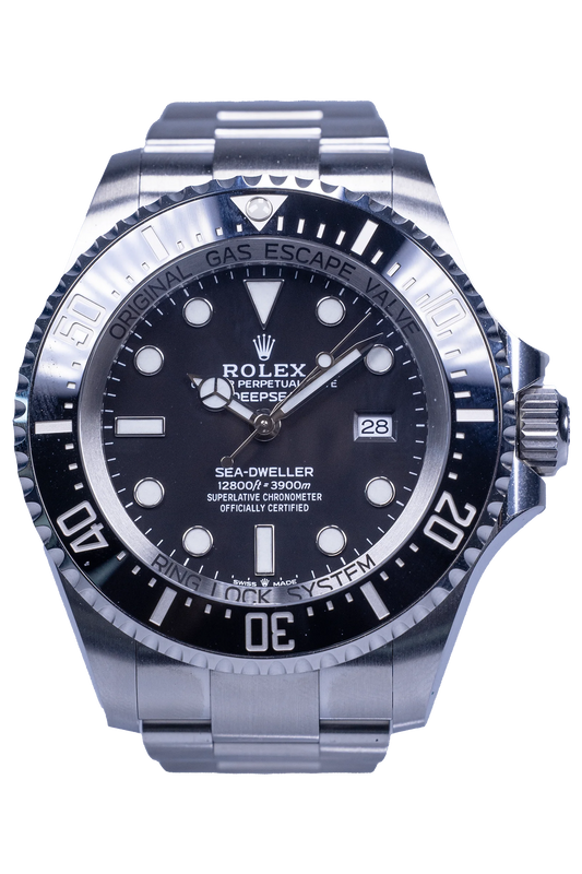 Rolex Sea-Dweller Deepsea 126660 – schwarzes Zifferblatt, Stahlgehäuse und Stahlband Rolex Sea-Dweller Deepsea Ref. 126660